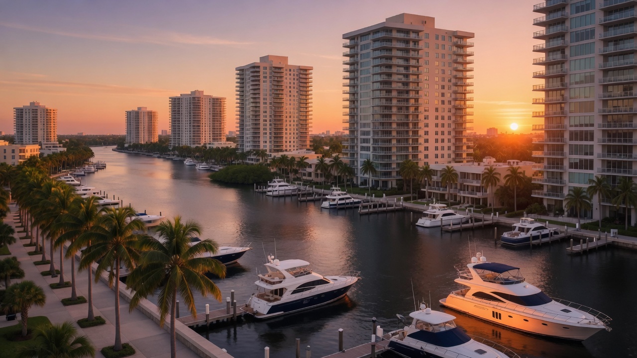 Fort Lauderdale New River waterfront — Broward County rental market report week 41, 2026